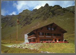 AK color Mürren BE Sonnenberg,Restaurant © Gyger ≈ 1970 