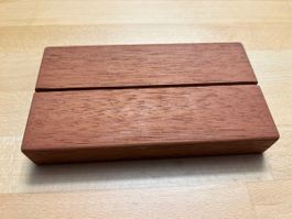 Holz Menu/Foto Kartenhalter🤎 16cm neu
