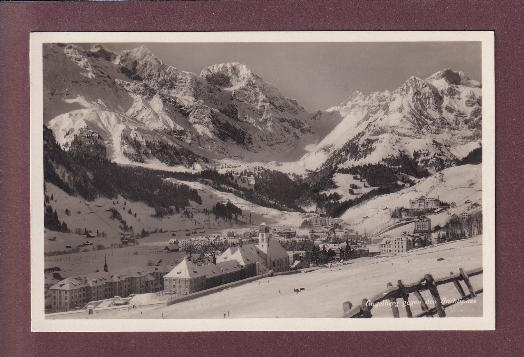 Ansichtskarten: ENGELBERG - Juchlipass – Gebraucht aus Pully von nicecards