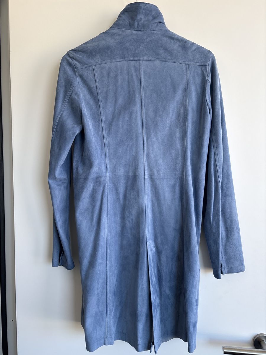 Mäntel: Blue suede short coat, size S, Leonardo – Neu (gemäss Beschreibung) aus Zug von MyraTho 2
