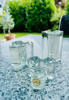 Glasi Hergiswil, Kerzenständer, sehr schönes 3-er Set