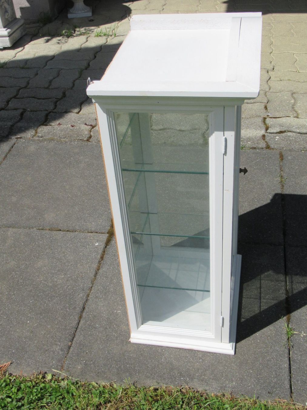 Maisons du monde Vetrine: Vintage Glasvitrine Display weiss – Usato da Trimbach venduto da donlyn 3