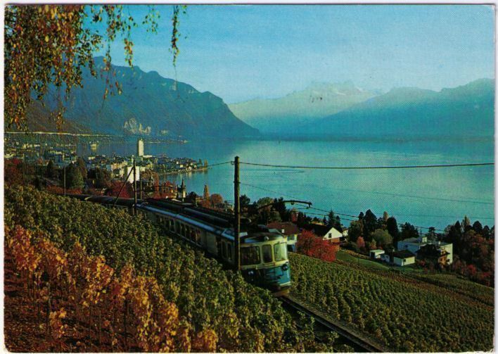 Ansichtskarten: Montreux – Gebraucht aus Binningen von Mountainrider