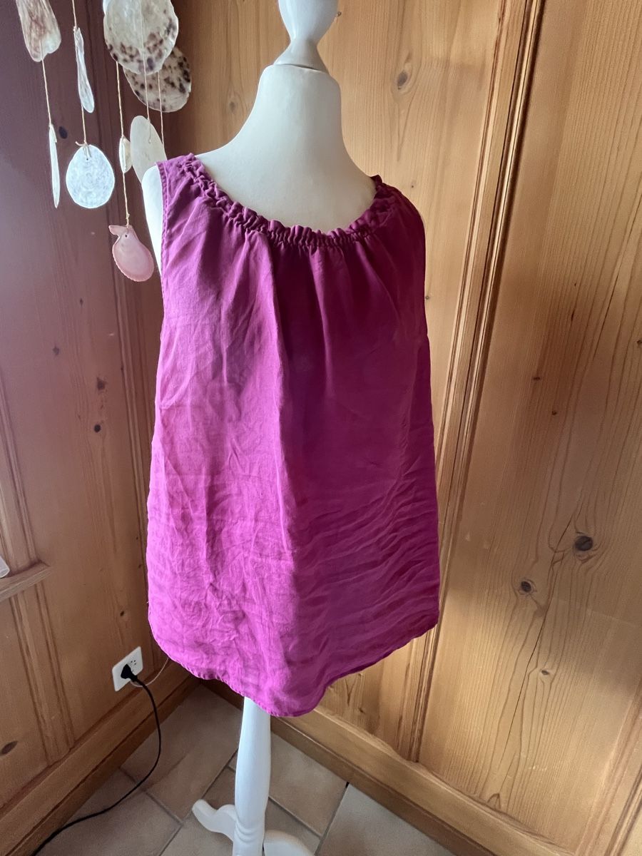 Esprit Top: Edc Top Gr. M Pink mit Raffung  top Zusta – Usato da Hettiswil venduto da CoWa1974