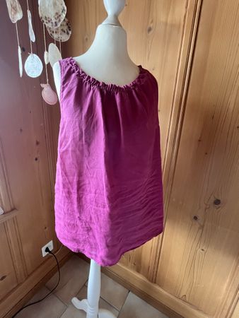 Edc Top Gr. M Pink mit Raffung  top Zusta
