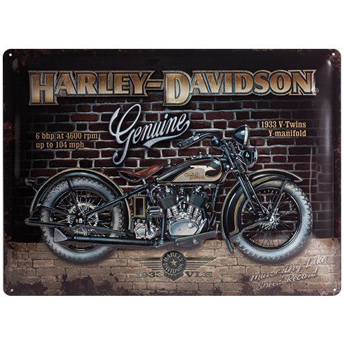 Insegne: Harley Davidson Metallschild – Nuovo e nell'imballaggio originale da Menziken venduto da _Goldis_