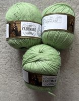18 x 50 g avocado-grünes Kaschmirgarn