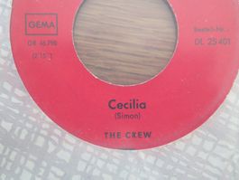 The Crew - Cecilia/1970 - Seltene Single für Sammler!