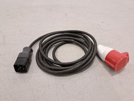 Starkstromadapterkabel J 15 (male) auf CEE 32 (female)