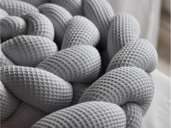 Kissen: Bettschlange 210cm Waffel – Grau – Neu (gemäss Beschreibung) aus Zürich von arbxhe 2