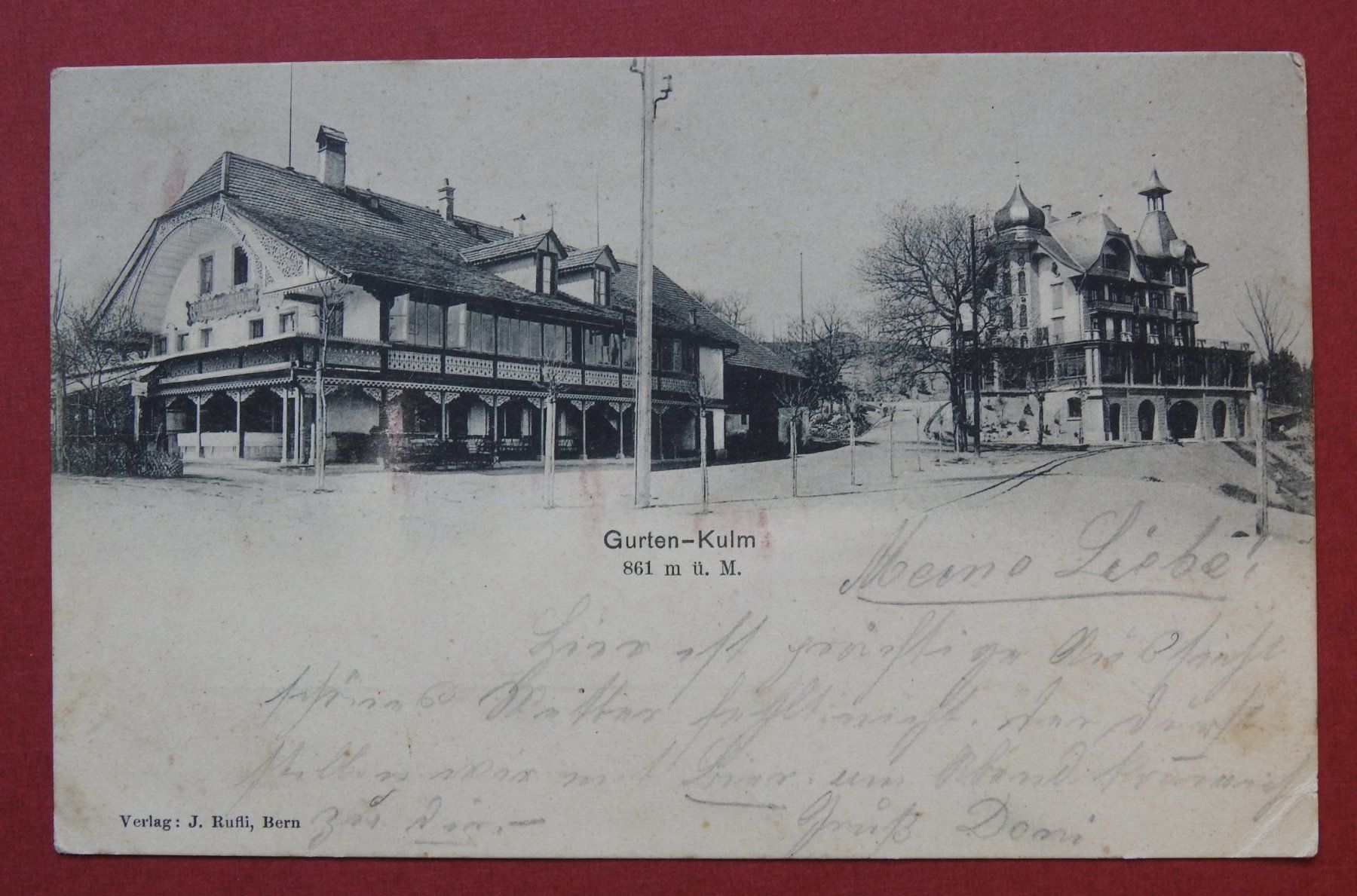 Cartoline postali: Gurten - Kulm – Usato da Rain venduto da 999-800-K