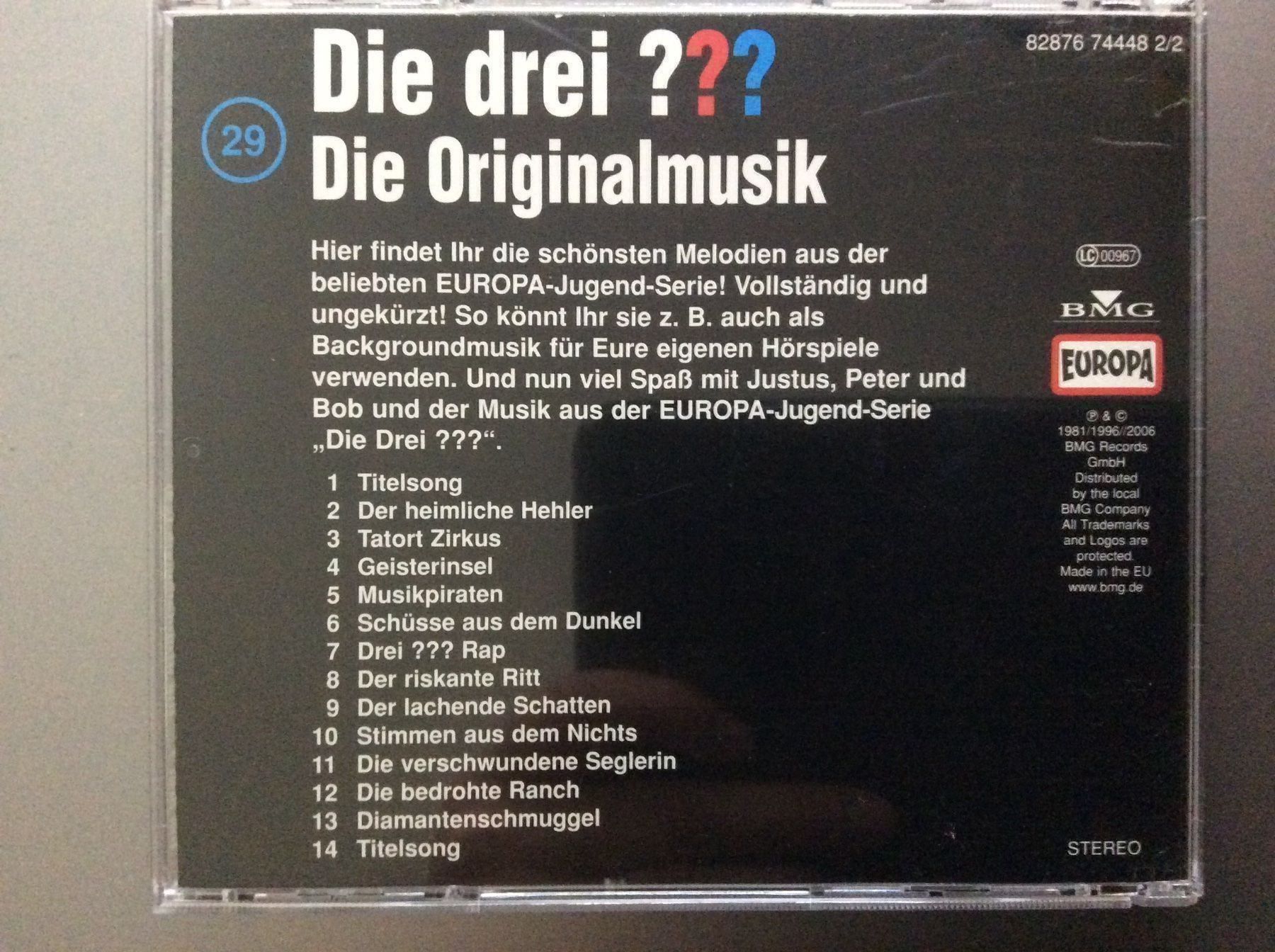 Audiolibri: Die drei ???,die Originalmusik – Usato da Däniken SO venduto da Sonjab0 1