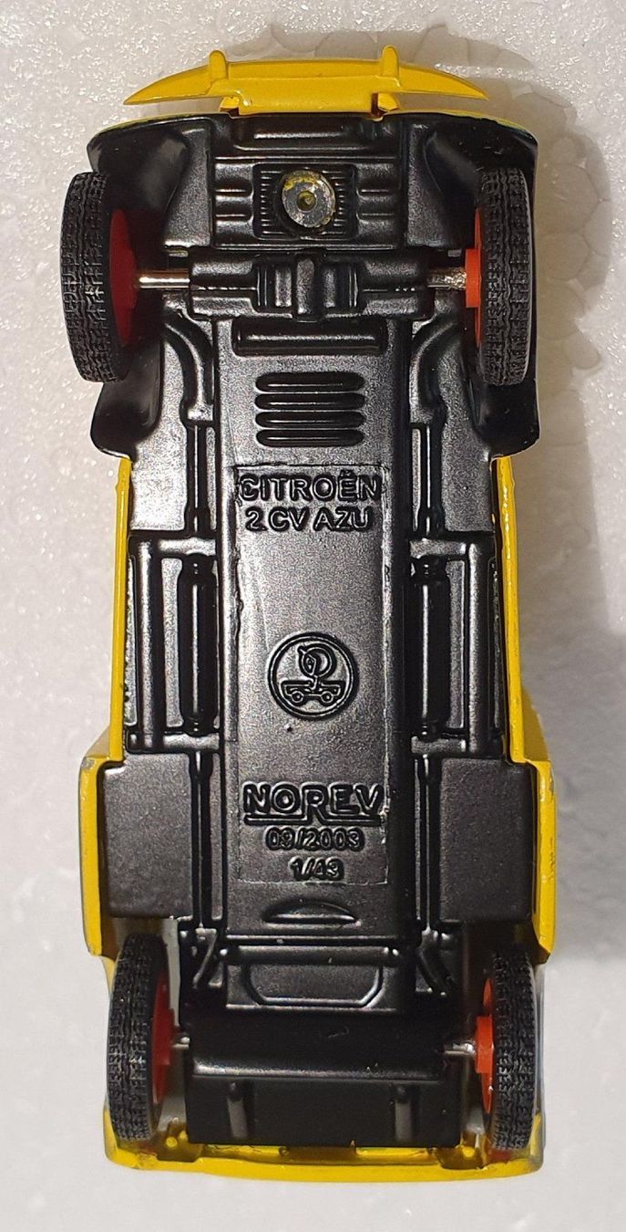 Norev Modellautos: Citroën  2CV AZU  -   PHILIPS  -  Norev  - 1/43 – Gebraucht aus Delémont von Domdom1 7