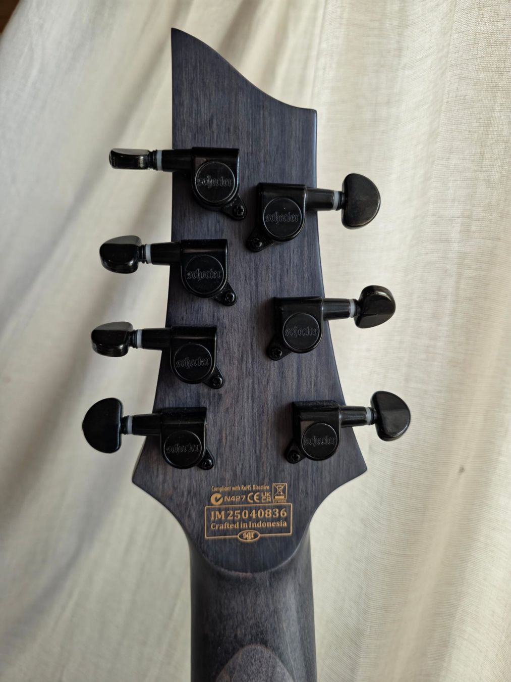 Schecter Instruments de musique: Schecter Omen Elite-7 Multiscale + Hardcase – Neuf (Voir description) à Burtigny par Mirdael 4
