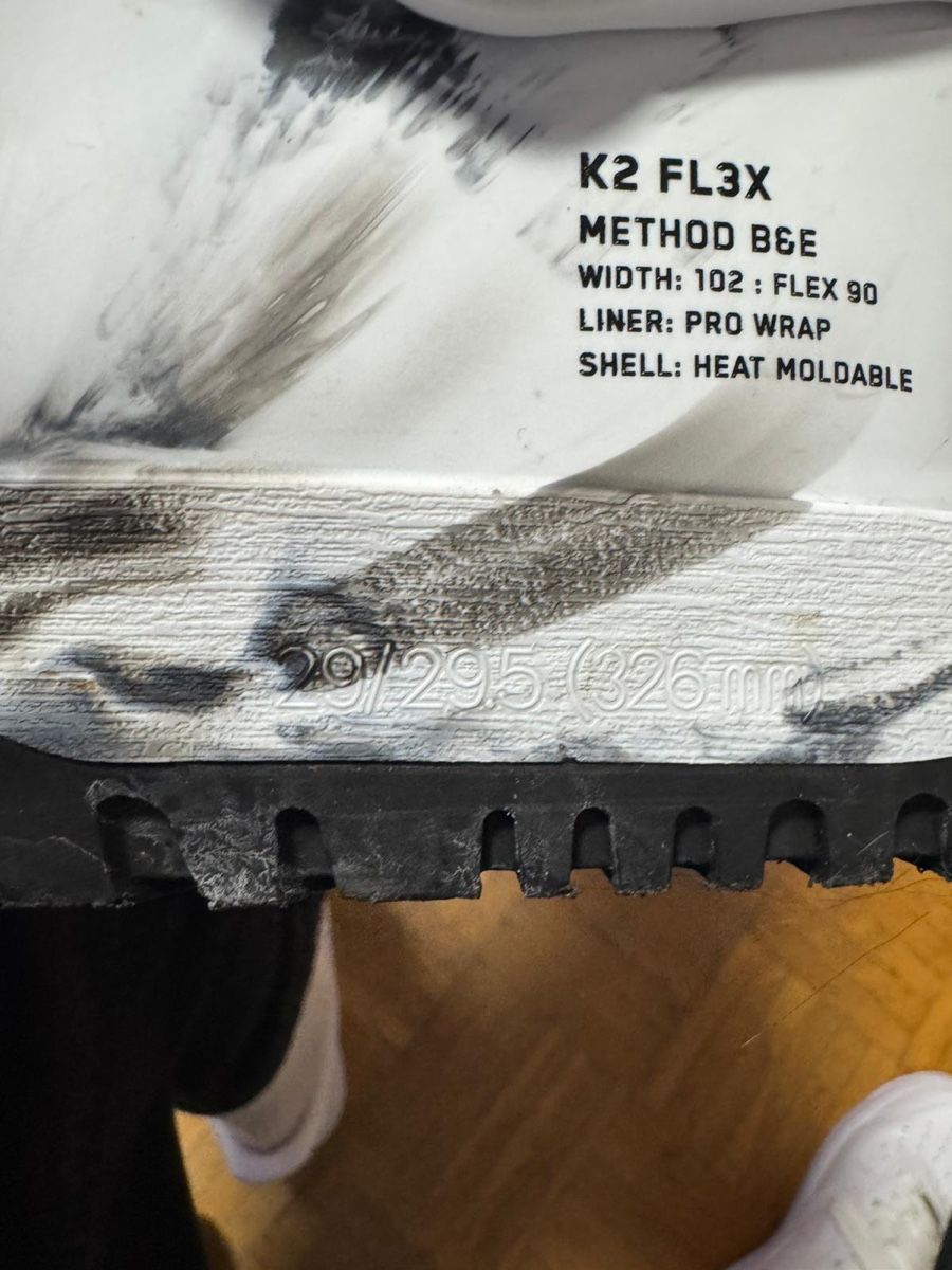K2 Sci: K2 FL3X Method B&E 2026 Skischuhe – Usato da Vilters venduto da sar_l7f5 8