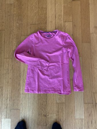 Pinkes Langarmshirt , Grösse 134/140