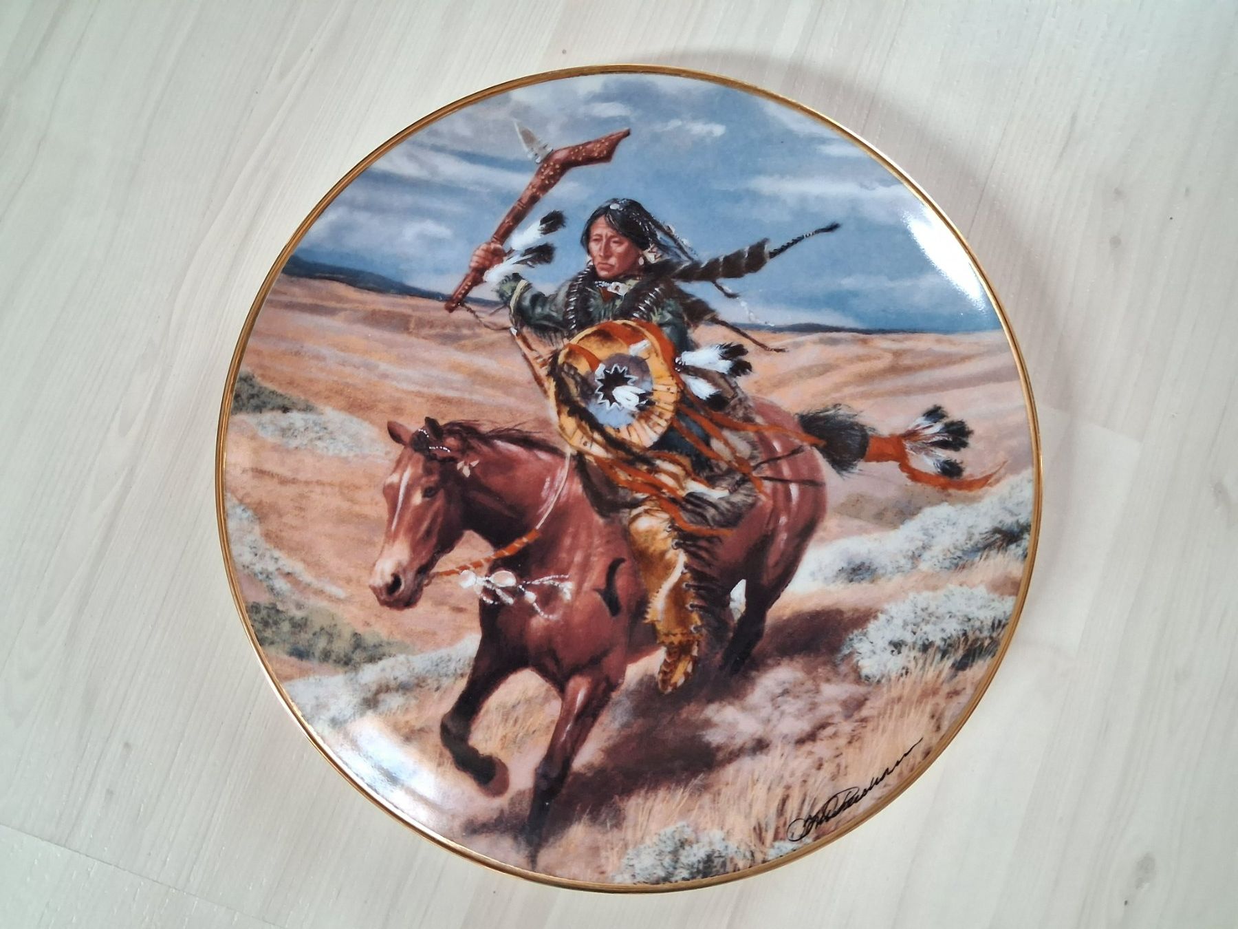Teller: SAMMELTELLER INDIANER – Gebraucht aus langnau von Santos1411