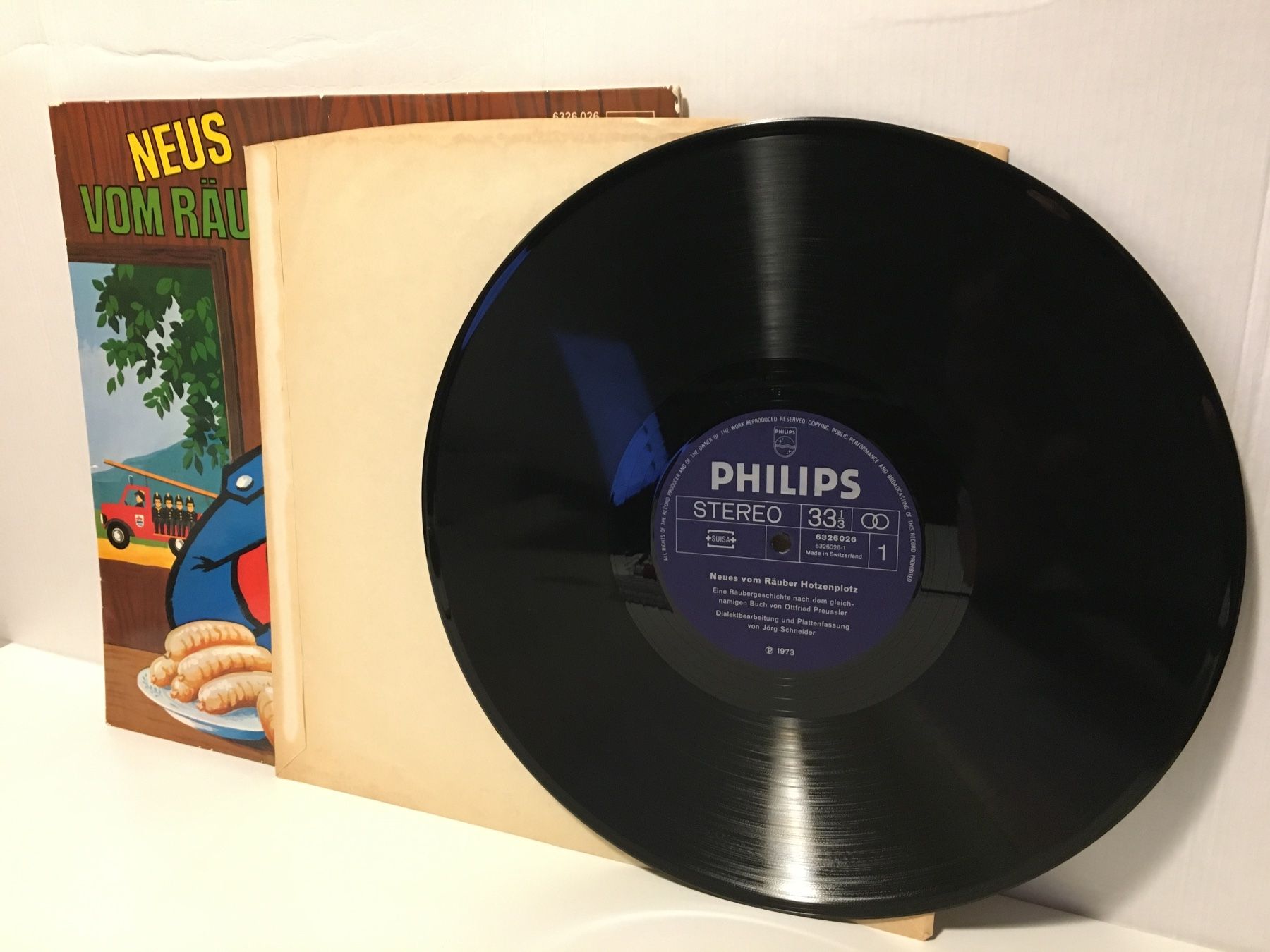 Dischi in vinile: Schallplatte - Neus vom Räuber Hotzeplotz - Philips - 1973 – Usato da Andwil SG venduto da Rainboli 3