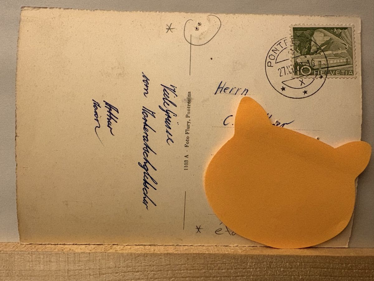 Cartoline postali: AK von Berninabahn / Bergpanorama – Usato da Rümlang venduto da Kartenpost1 1