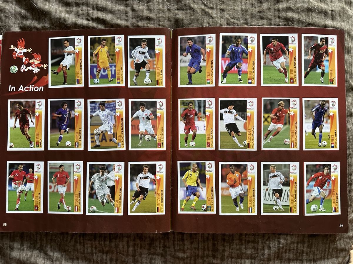 Panini Albums: Panini Euro 2008 – D'occasion à Duebendorf par 69R81y 7