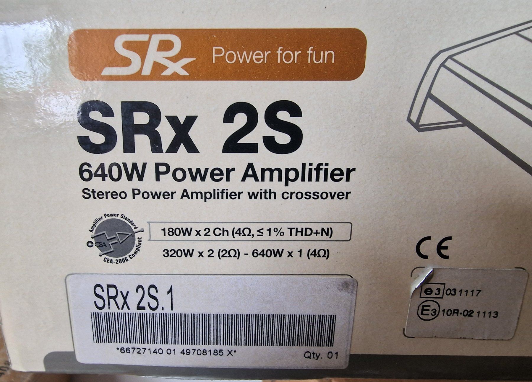 Amplificatori: Verstärker Audison 640 Watt – Nuovo e nell'imballaggio originale da Uerkheim venduto da Kaufoption 8