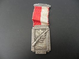Alte Schützenmedaille  Feldsektions Wettschiessen 1940