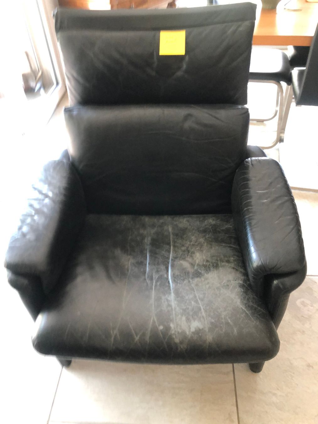 Poltrone: Sessel Typ erpo Leder schwarz – Usato da Thunstetten venduto da kla_hf9z