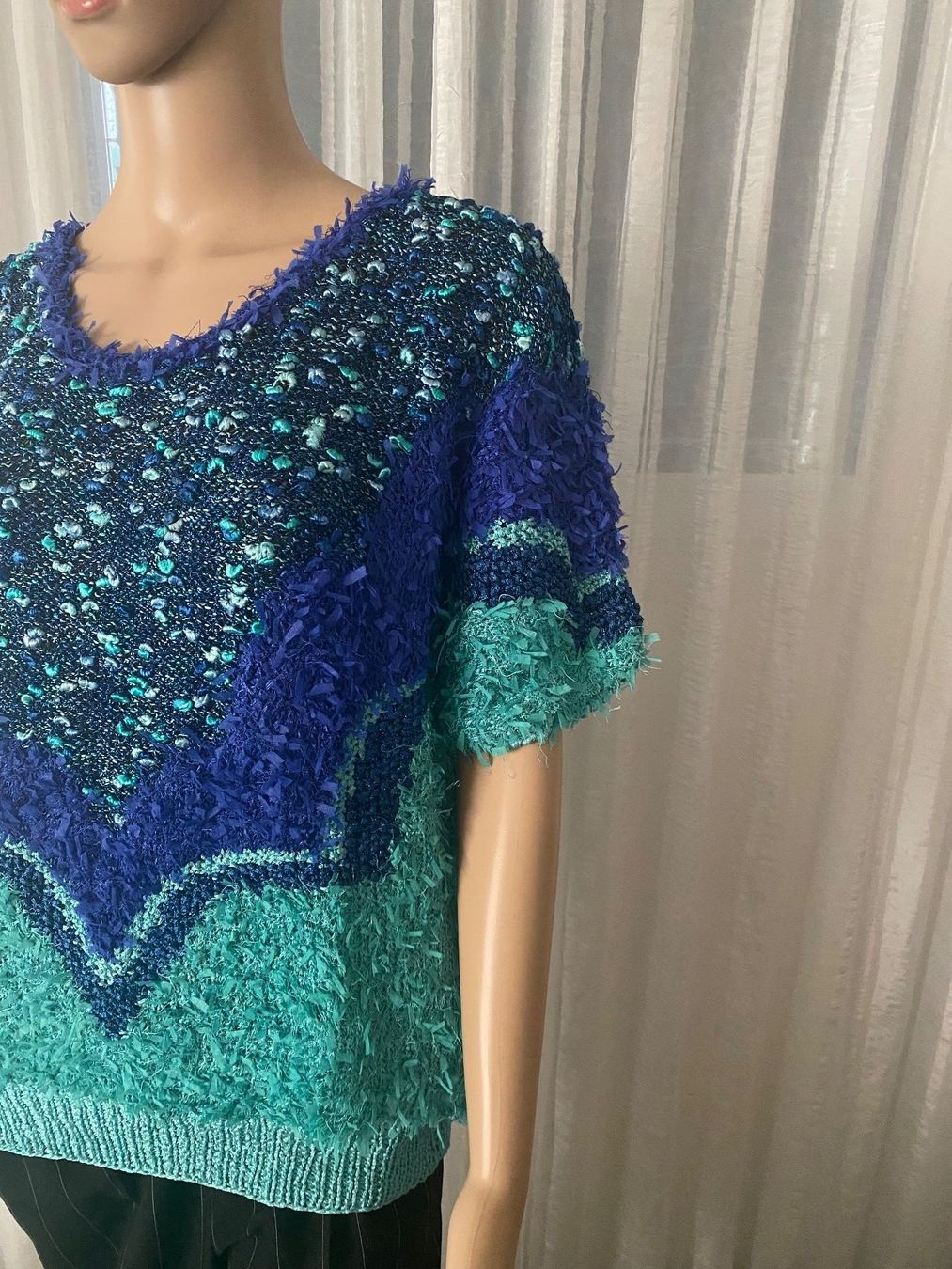 Pullover & Sweatshirts: Perfekter Auftritt - UNIKAT - HAND MADE Strickpulli, M/L – Neu (gemäss Beschreibung) aus Winkel von ferrari2022 5