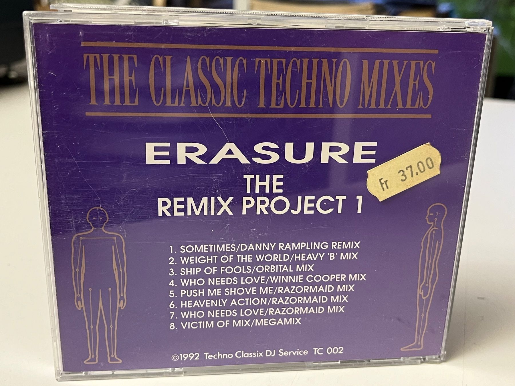 CD: Erasure - The Remix Project - Limited Edition - SRA03C – Nuovo (secondo la descrizione) da Küsnacht ZH venduto da pdproject 1
