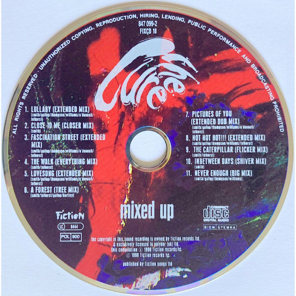 CD: THE CURE - MIXED UP – Usato da Bottens venduto da hotter-than-hell 2