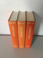 Karl May - 3 Original-Jubiläumsausgaben orange
