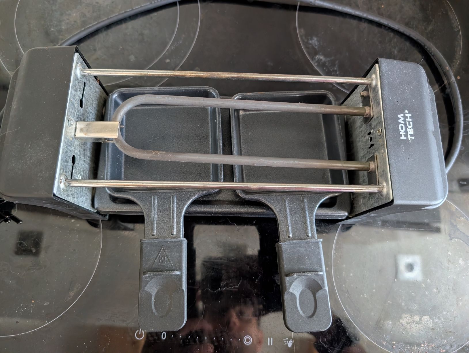 Elettrodomestici da cucina: HOM TECH Mini Raclette Grill Steinplatte gebraucht – Usato da Alpthal venduto da AntoineSch 1
