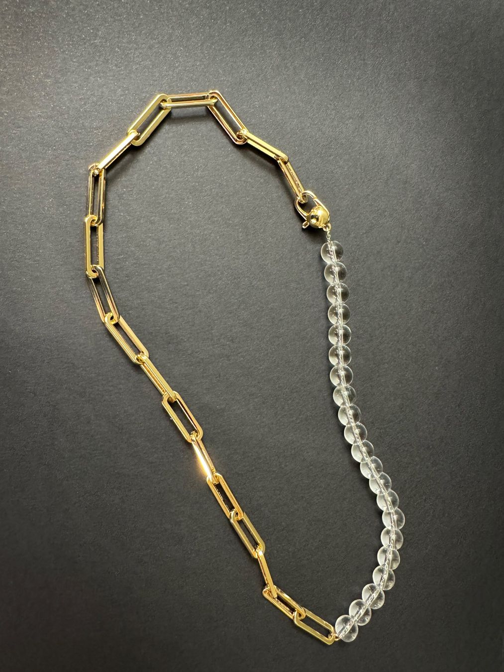 Catenine: Halskette aus vergoldetem Messing – Usato da Zürich venduto da gregart