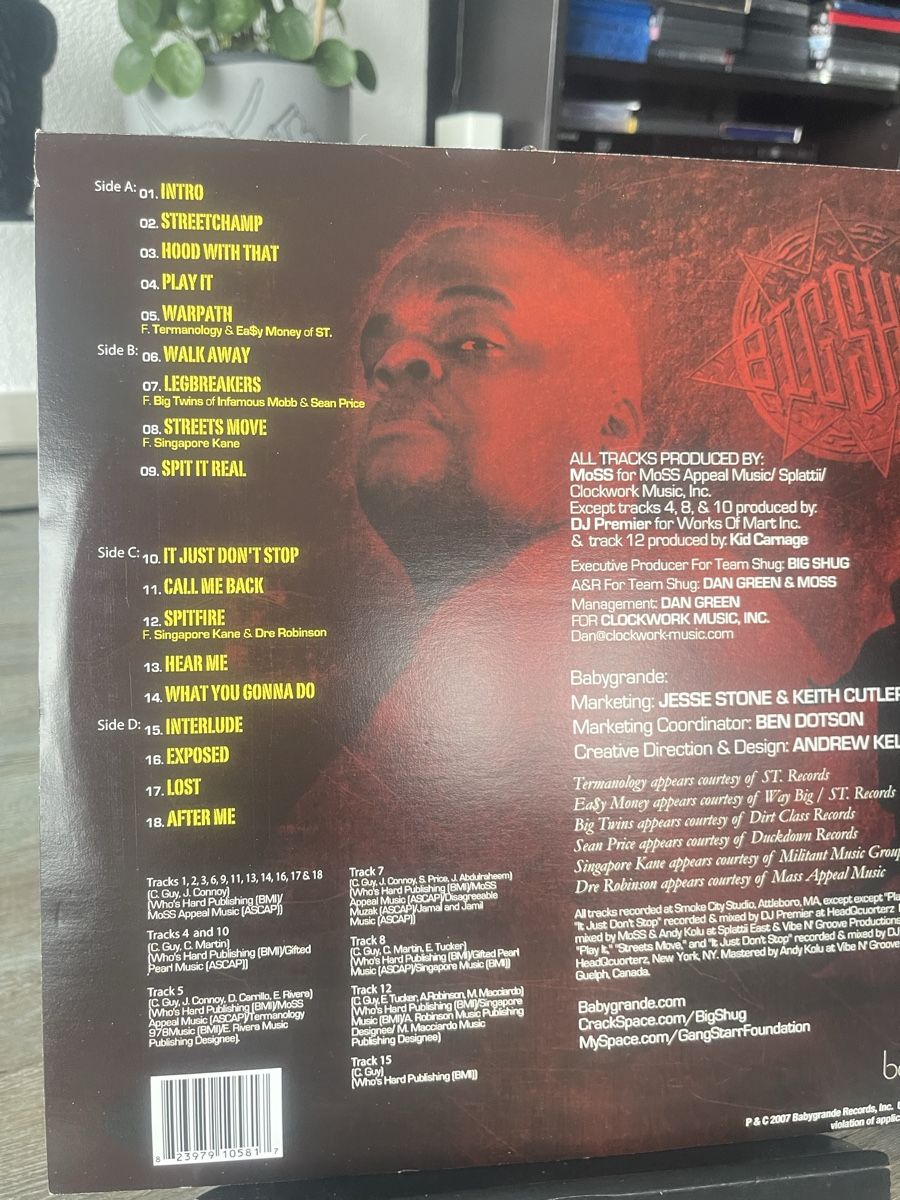 Dischi in vinile: Big Shug / Street Camp  – Usato da Dagmersellen venduto da stonefinger 1