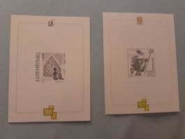 Luxemburg Briefmarken Weihnachten