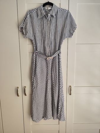 elegantes Leinenkleid Grösse 38/M