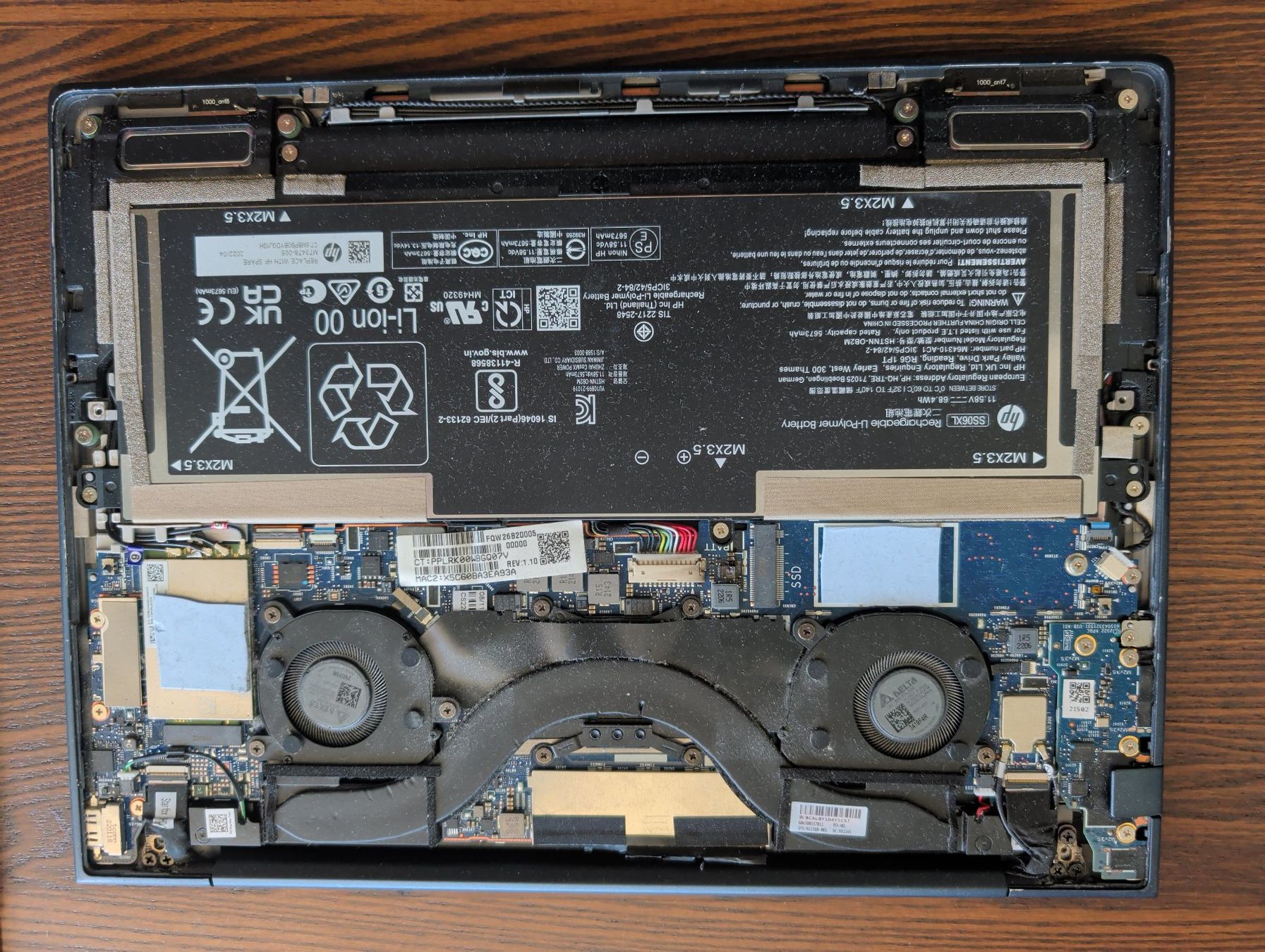 Hewlett Packard Notebooks: HP Dragonfly G3 - defekt – Defekt aus Burgdorf von BITServ 2
