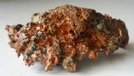 Gediegenes Kupfer Nugget, 150 g