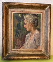 HENRY KLÄUI Ölbild auf Holz 41cm x 34 cm Gemälde swiss art