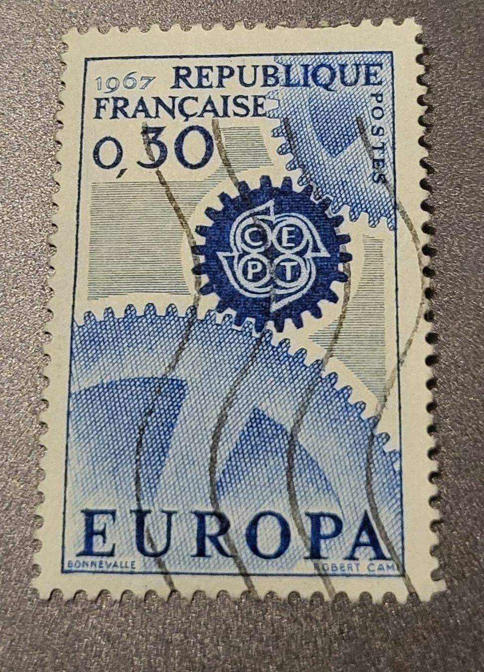 Tutti i francobolli: Frankreich 1967 briefmarke – Usato da St Gallen venduto da Stampsalshobby