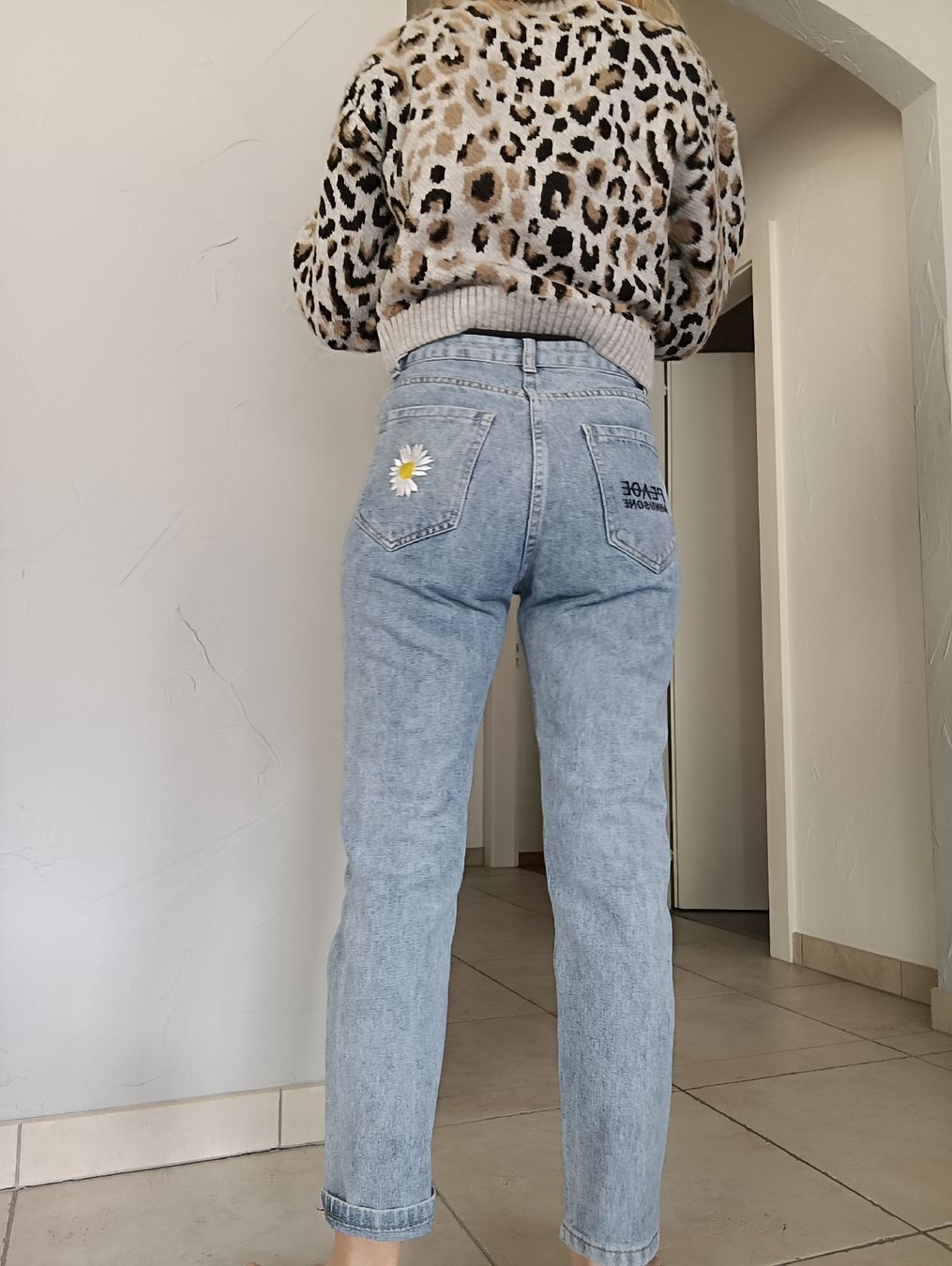 Jeans: JEAN IMPRIMÉ 34 – Usato da Sierre venduto da shirley04 6