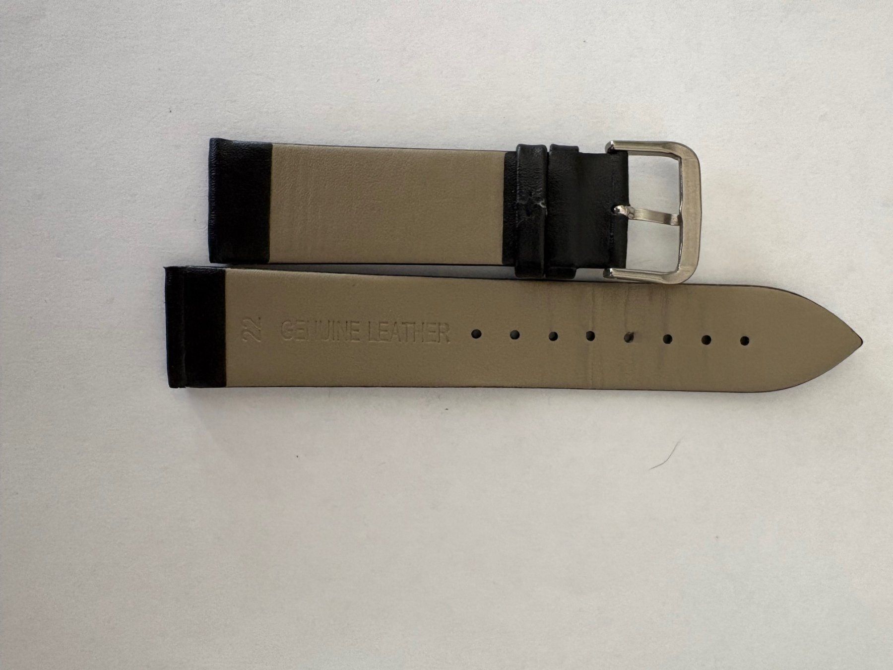 Bracciali & Braccialetti: Leder uhrarmband 22mm – Usato da Winterthur venduto da UncleMikha-el 1