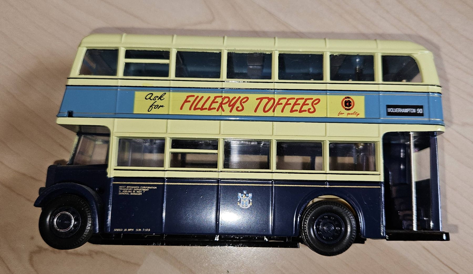 Corgi Toys Modellini d'auto: GORGI Metall Doppelstockbus – Nuovo (secondo la descrizione) da Zwillikon venduto da Funfun 1
