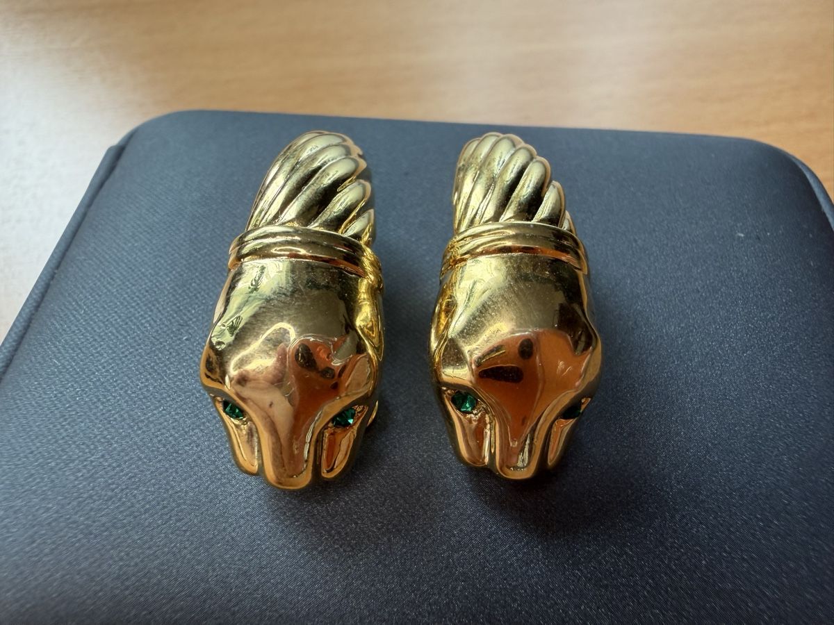 Orecchini pendenti & Orecchini a lobo: Vintage Ohrringe Clips Luxus Modeschmuck   – Usato da Lamone venduto da LaCantinaMagica 6