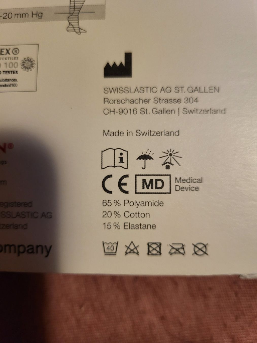 Calze: Venosan cotton support Stützsocken Gr. M – Usato da Mollis venduto da reiver 3