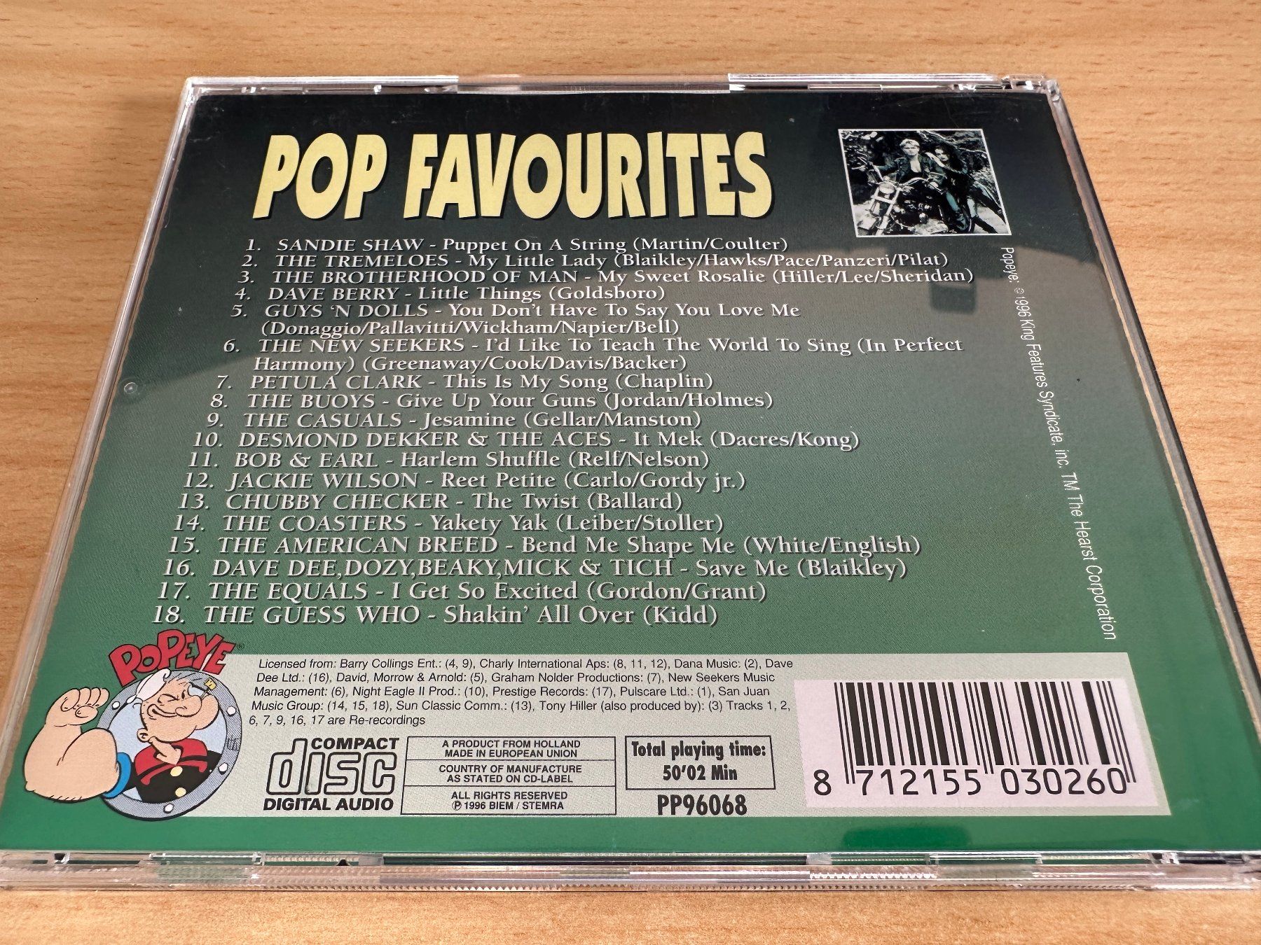 CDs: Various – Pop Favourites – Gebraucht aus Rikon im Tösstal von Alpenmutz 1