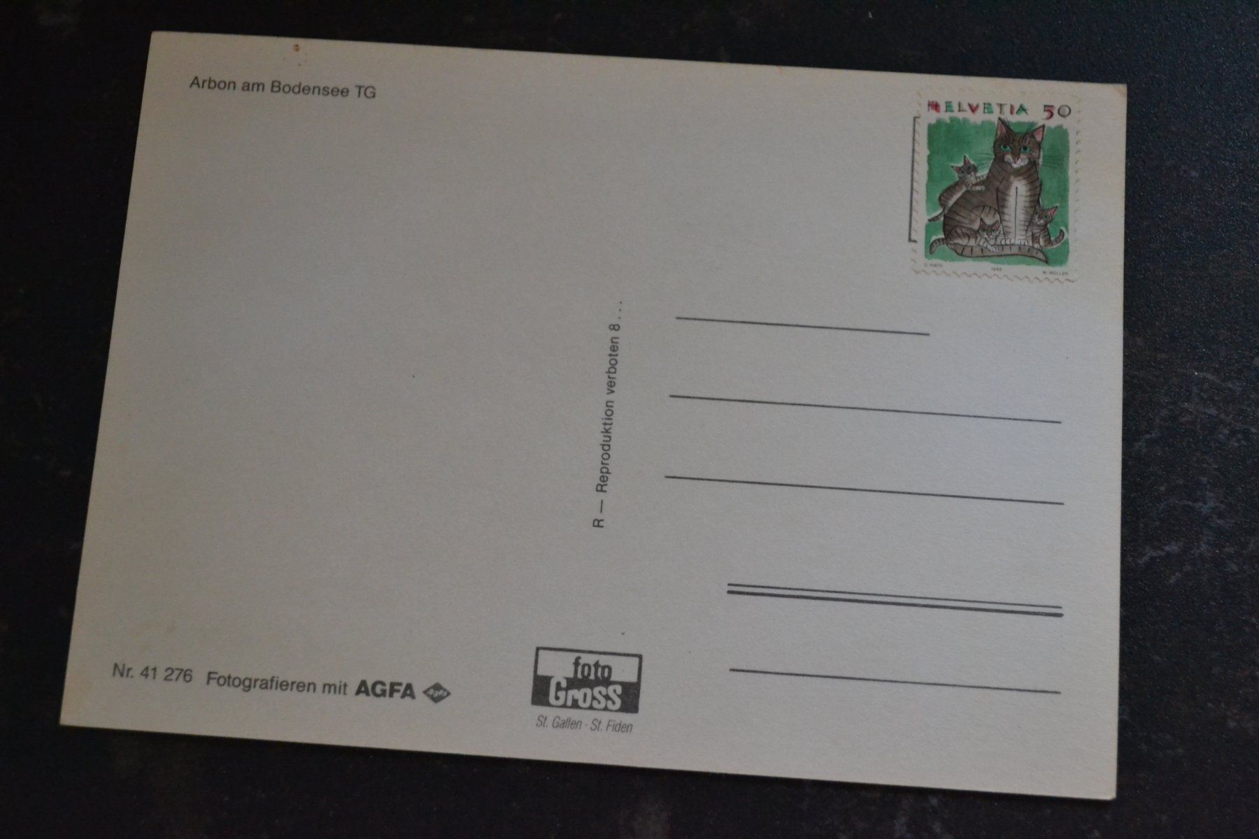 Cartoline postali: AK Arbon TG – Usato da Beinwil am See venduto da kajak55 1