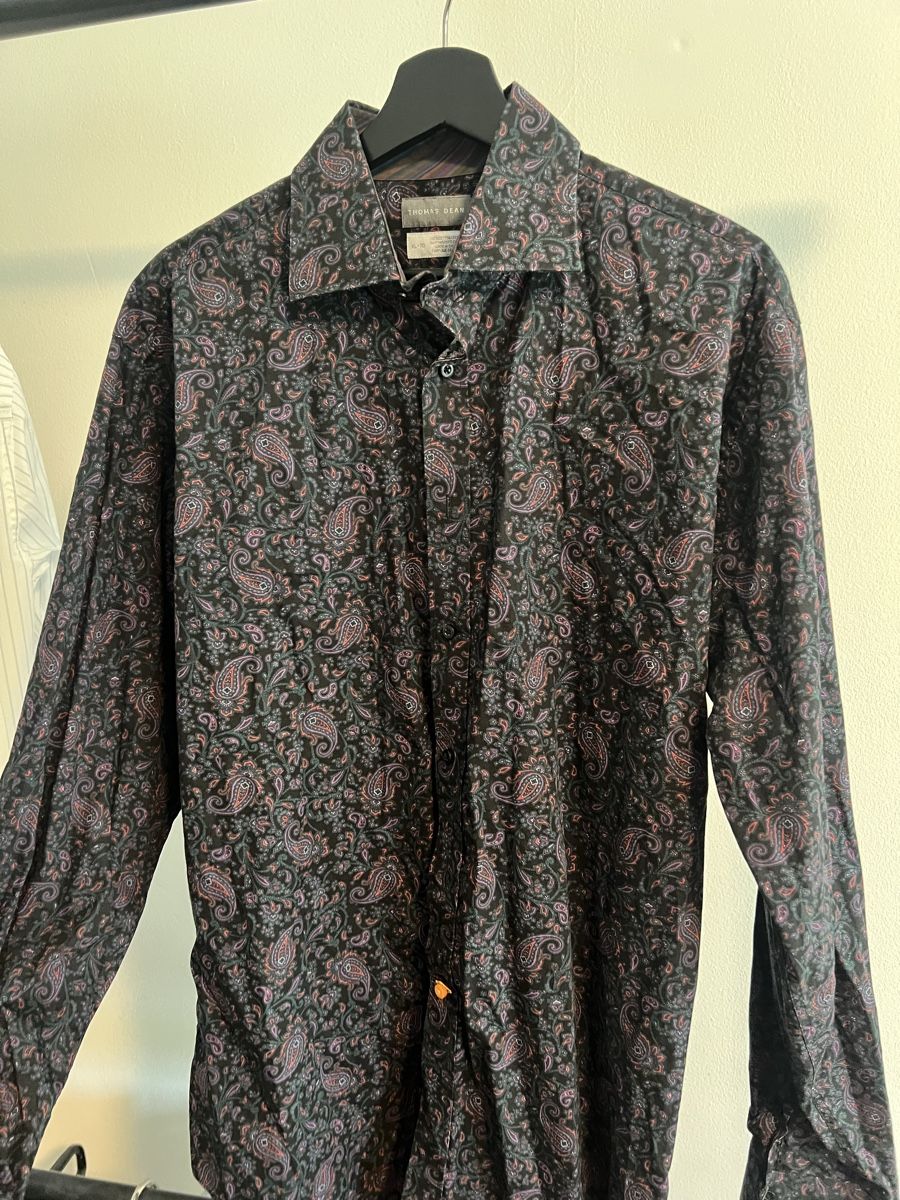Camicie: Thomas Dean Hemd XL, Top Zustand! – Nuovo (secondo la descrizione) da Muttenz venduto da Brk1988 1