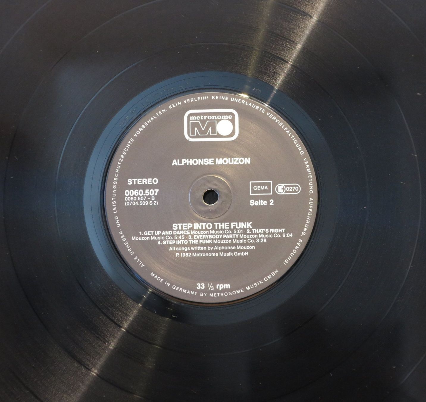 Schallplatten: Alphonse Mouzon - Step Into the Funk / LP – Gebraucht aus Zürich von Naim60 3