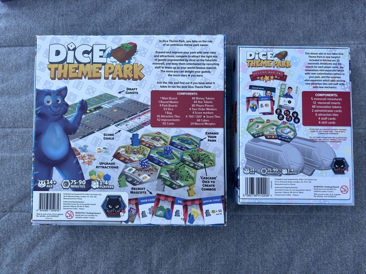 Giochi: Dice Theme Park & Dice Hospital – Nuovo (secondo la descrizione) da Baden venduto da ThanksForAllTheFish 5
